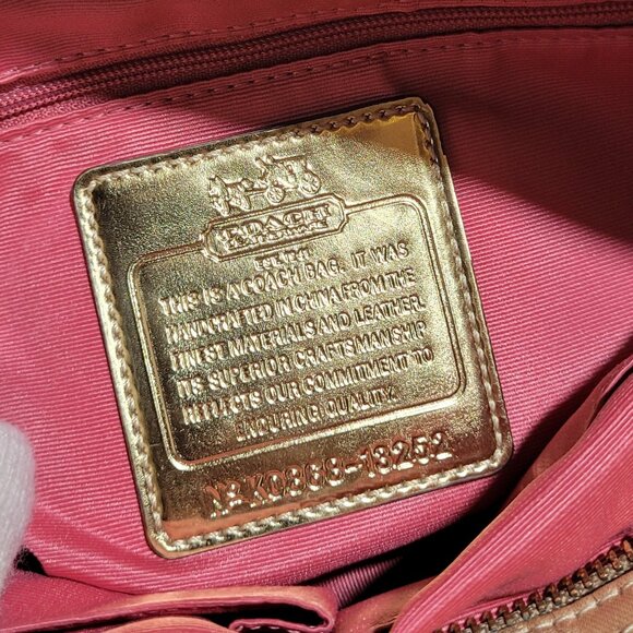 COACH MADISON OP ART AUDREY SATCHEL PURSE BAG VTG EUC CLEAN! - Picture 16 of 16